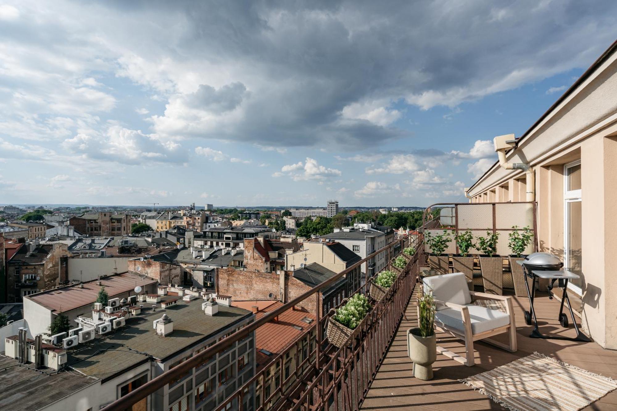 Penthouse Panorama - Loftaffair Apartment Krakow Exterior photo
